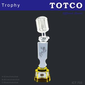 Exclusive Crystal Trophy ICT 733