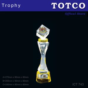 Exclusive Crystal Trophy ICT 743