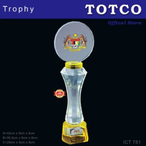 Exclusive Crystal Trophy ICT 751