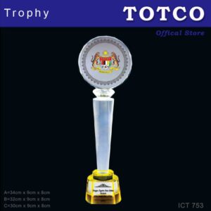 Exclusive Crystal Trophy ICT 753