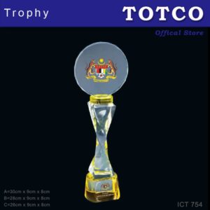 Exclusive Crystal Trophy ICT 754