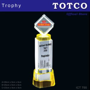 Exclusive Crystal Trophy ICT 755