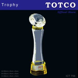 Exclusive Crystal Trophy ICT 756