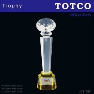 Exclusive Crystal Trophy ICT 757