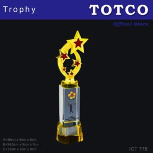 Exclusive Crystal Trophy ICT 778