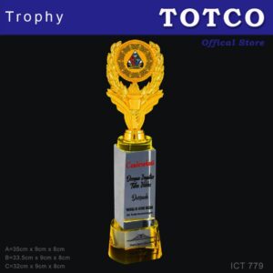 Exclusive Crystal Trophy ICT 779
