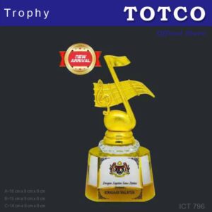 Exclusive Crystal Trophy ICT 796