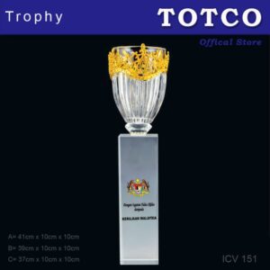 Exclusive Crystal Trophy ICV 151