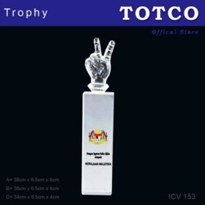 Exclusive Crystal Trophy ICV 153