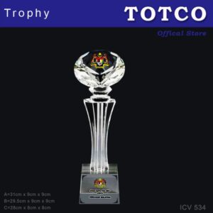 Exclusive Crystal Trophy ICV 534