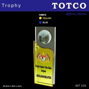 Exclusive Crystal Trophy IMT 035