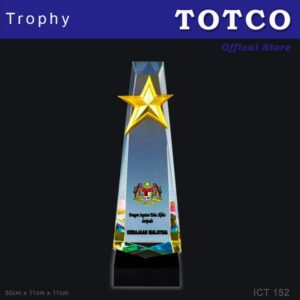 Exclusive LED Crystal Trophy ICT 152
