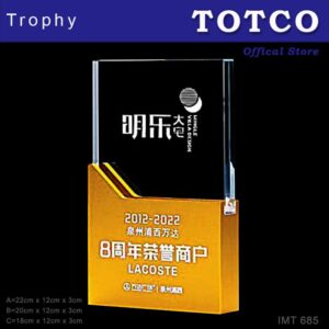Exclusive Metal Crystal Award IMT685
