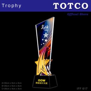Fusion Crystal Golden Trophy IFF 617