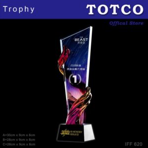 Fusion Crystal Golden Trophy IFF 620