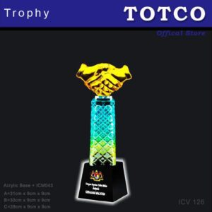 Fusion Crystal Trophy ICV 126