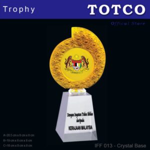 Fusion Motif Plaque IFF 013 - Crystal Base