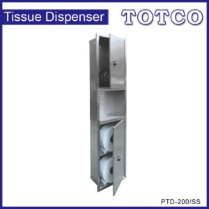 Hand Dryer with Storage Cabinet (Recessed) PTD-200/SS