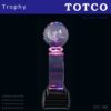 LED Light Crystal Trophy ICC 140