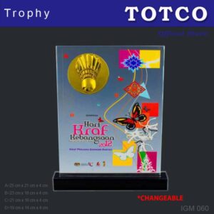 Metal Fusion Crystal Award IGM 060