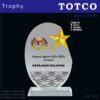 Metal Star Crystal Award ICP 193