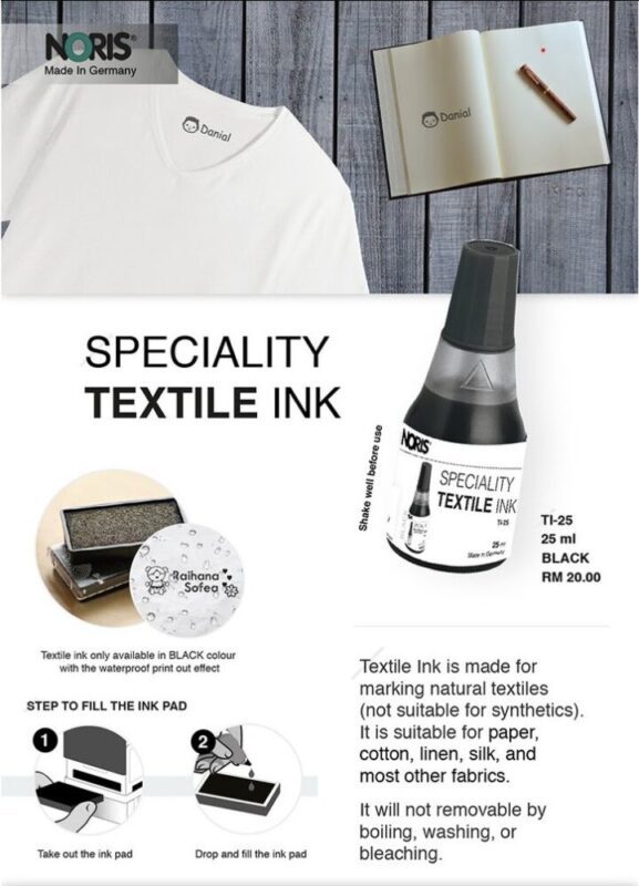 Noris Textile Ink 25ml