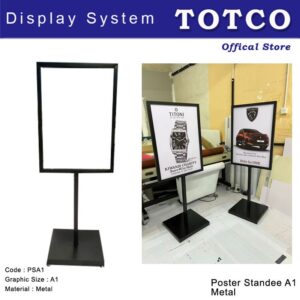 Poster Standee Stand A1 (Metal)