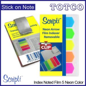 Scripti Index Noted Film (45mm x 12mm) 5 Neon Color