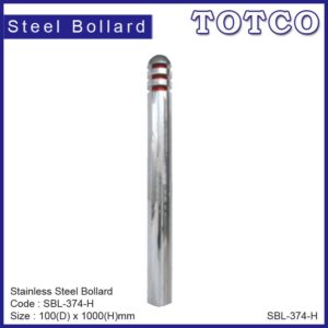 Stainless Steel Bollard ***Hairline Finish SBL-374-H
