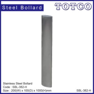 Stainless Steel Bollard ***Hairline Finish SBL-382-H