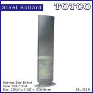 Stainless Steel Bollard ***Mirror Finish SBL-372-M