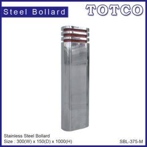 Stainless Steel Bollard ***Mirror Finish SBL-375-M