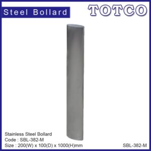 Stainless Steel Bollard ***Mirror Finish SBL-382-M