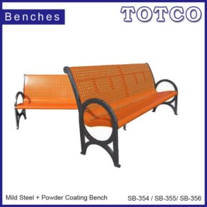 Stainless Steel + Powder Coating Benches SB-354/SB-355/SB-356