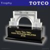 Custom Made Embedded Special Design Acrylic Award EAA 074