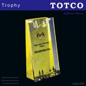Customize Design Acrylic Award EAA 470