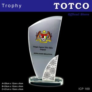 Exclusive Crystal Plaque ICP 169