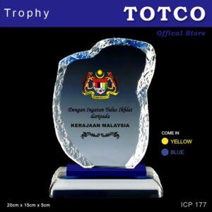 Exclusive Crystal Plaque ICP 177