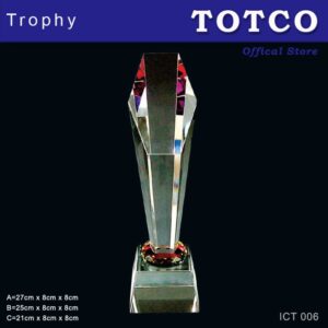 Exclusive Crystal Trophy ICT 006