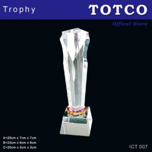 Exclusive Crystal Trophy ICT 007