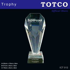 Exclusive Crystal Trophy ICT 012