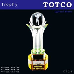 Exclusive Crystal Trophy ICT 029
