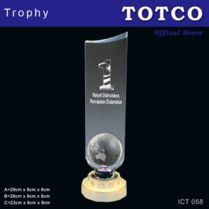 Exclusive Crystal Trophy ICT 058