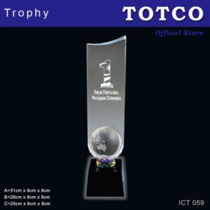 Exclusive Crystal Trophy ICT 059