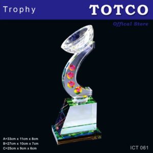Exclusive Crystal Trophy ICT 061