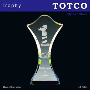 Exclusive Crystal Trophy ICT 063