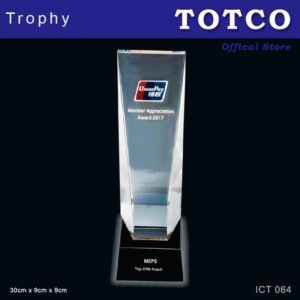 Exclusive Crystal Trophy ICT 064