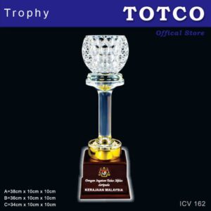 Exclusive Crystal Trophy ICV 162