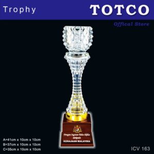 Exclusive Crystal Trophy ICV 163
