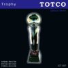 Exclusive Crystal Trophy with Diamond ICT 007